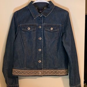 New blue Jean jacket.